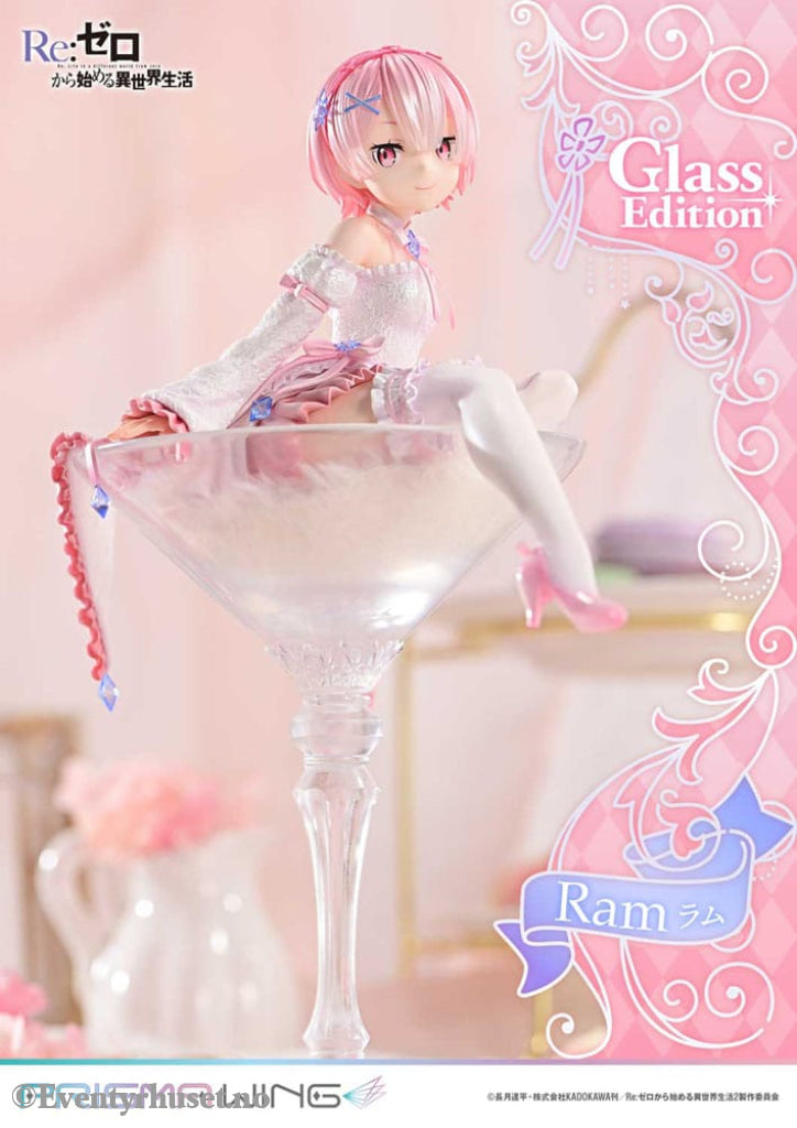 Re:ZERO Starting Life in Another World Prisma Wing PVC Statue 1/7 Ram Glass Edition 24 cm Manga & Anime