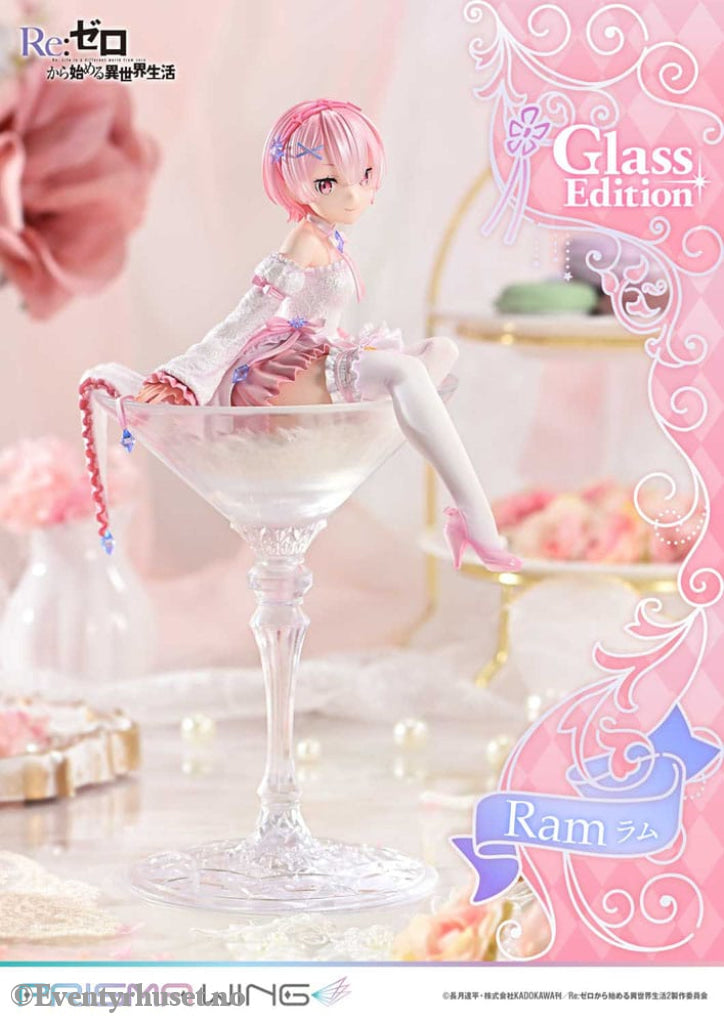 Re:ZERO Starting Life in Another World Prisma Wing PVC Statue 1/7 Ram Glass Edition 24 cm Manga & Anime