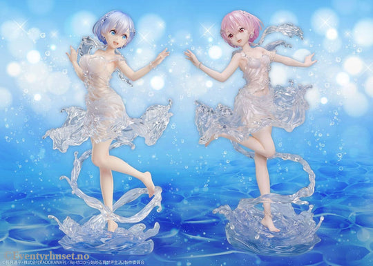 Re:Zero Starting Life in Another World PVC Statue 1/7 Ram Aqua Dress 23 cm Manga & Anime