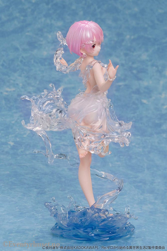 Re:Zero Starting Life in Another World PVC Statue 1/7 Ram Aqua Dress 23 cm Manga & Anime
