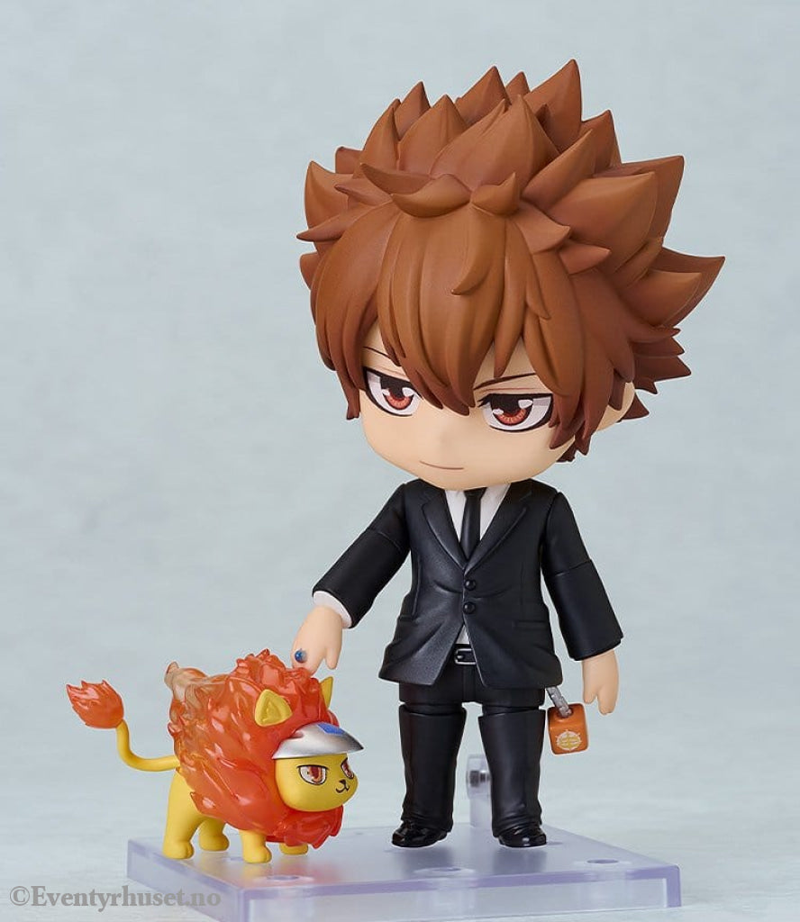 Reborn! Series Nendoroid Action Figure Tsunayoshi Sawada: Black Suit Ver. 11 cm Manga & Anime