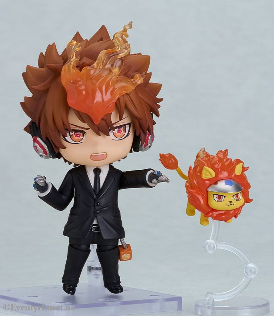 Reborn! Series Nendoroid Action Figure Tsunayoshi Sawada: Black Suit Ver. 11 cm Manga & Anime