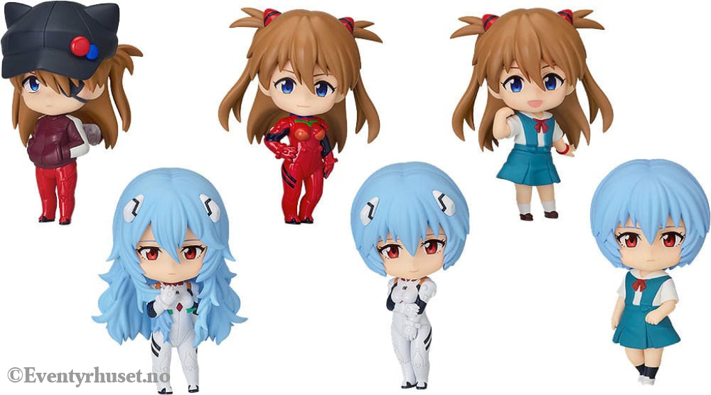 Rebuild of Evangelion Nendoroid Action Figure Surprise Collection Assortment (6) 7 cm Manga & Anime