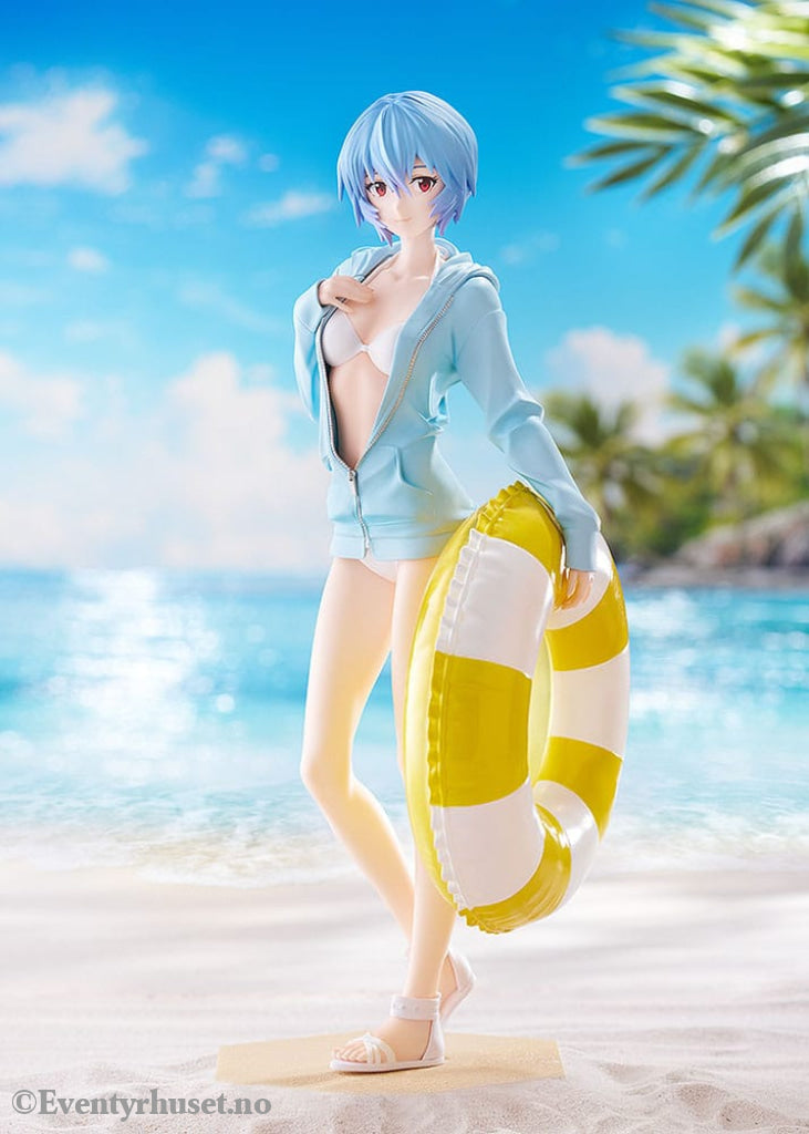 Rebuild of Evangelion Pop Up Parade L PVC Statue Beach Queens: Rei Ayanami 22 cm Manga & Anime