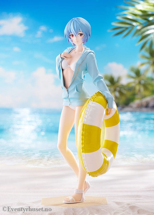 Rebuild of Evangelion Pop Up Parade L PVC Statue Beach Queens: Rei Ayanami 22 cm Manga & Anime