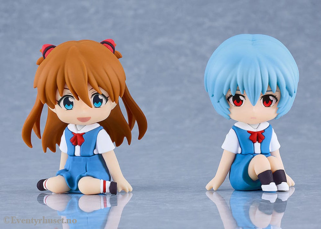 Rebuild of Evangelion Rubber Mascot Nendroid Plus Mini Figure Asuka Shikinami Langley 8 cm Manga & Anime