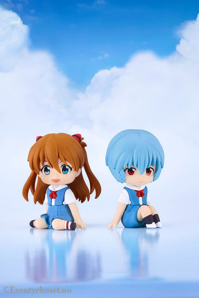 Rebuild of Evangelion Rubber Mascot Nendroid Plus Mini Figure Asuka Shikinami Langley 8 cm Manga & Anime