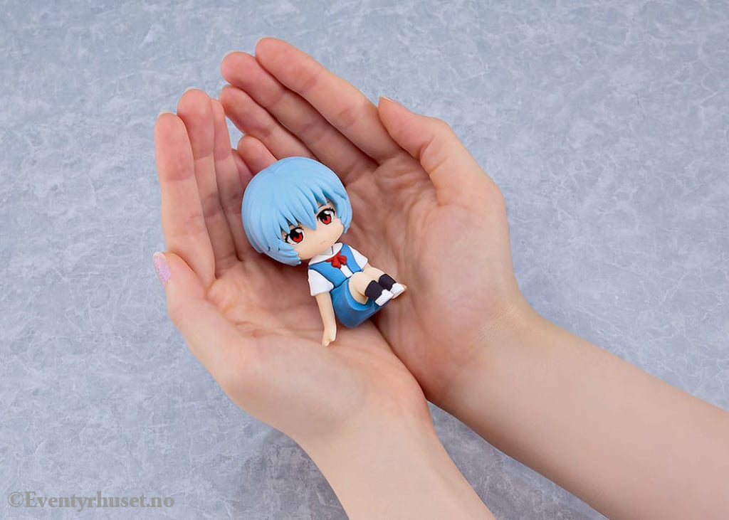 Rebuild of Evangelion Rubber Mascot Nendroid Plus Mini Figure Rei Ayanami 8 cm Manga & Anime