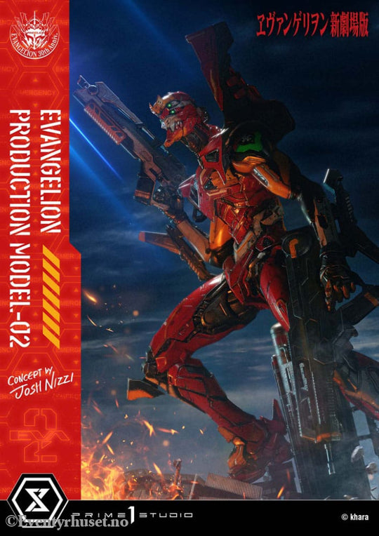 Rebuild of Evangelion Ultimate Diorama Masterline Series Statue Evangelion Production Model-02 (Concept By Josh Nizzi)
