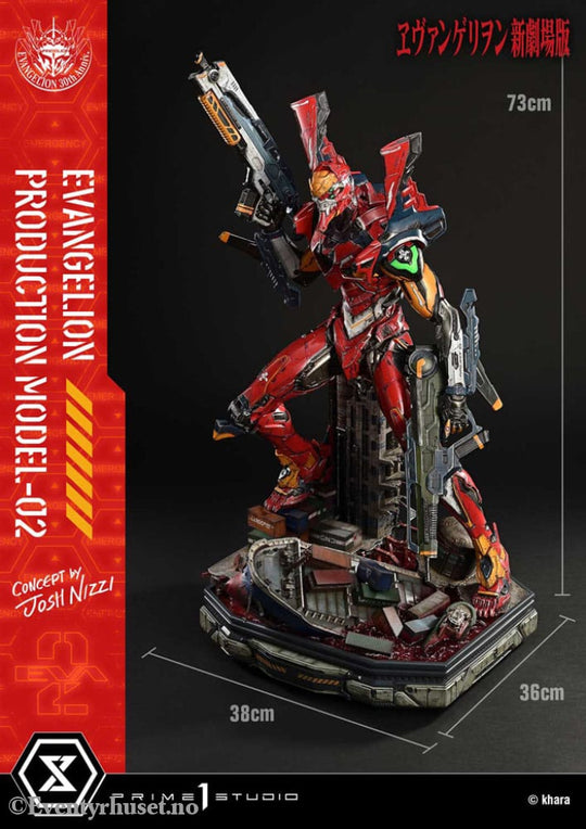 Rebuild of Evangelion Ultimate Diorama Masterline Series Statue Evangelion Production Model-02 (Concept By Josh Nizzi)