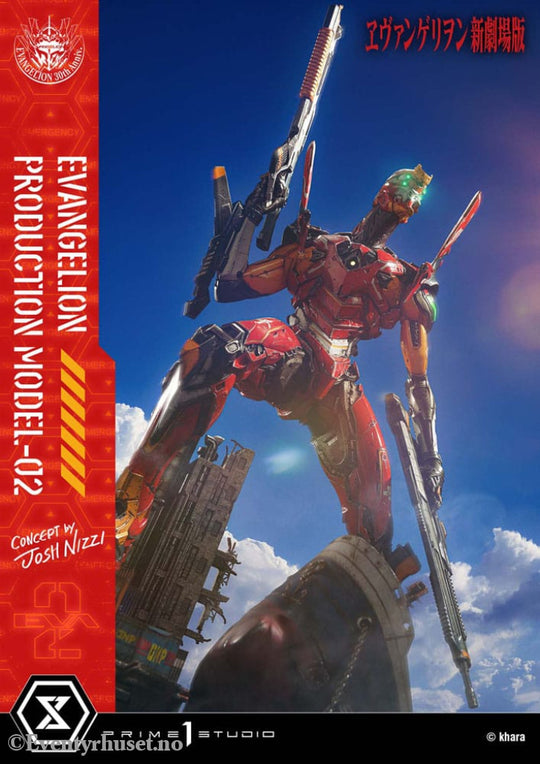 Rebuild of Evangelion Ultimate Diorama Masterline Series Statue Evangelion Production Model-02 (Concept By Josh Nizzi)