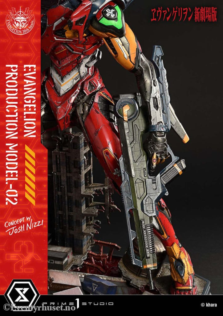 Rebuild of Evangelion Ultimate Diorama Masterline Series Statue Evangelion Production Model-02 (Concept By Josh Nizzi)