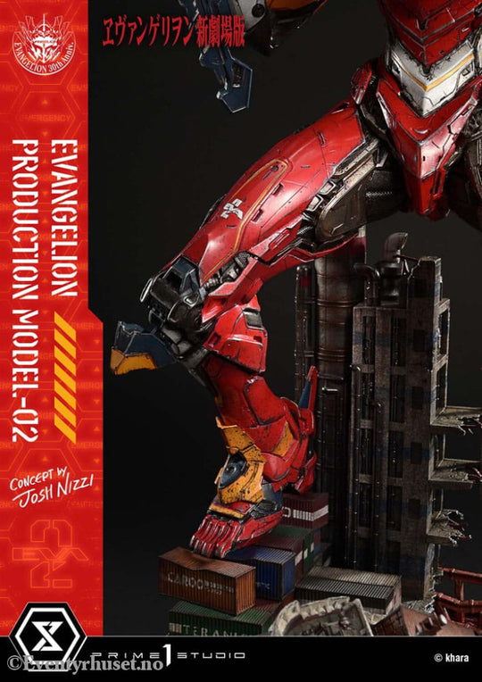 Rebuild of Evangelion Ultimate Diorama Masterline Series Statue Evangelion Production Model-02 (Concept By Josh Nizzi)