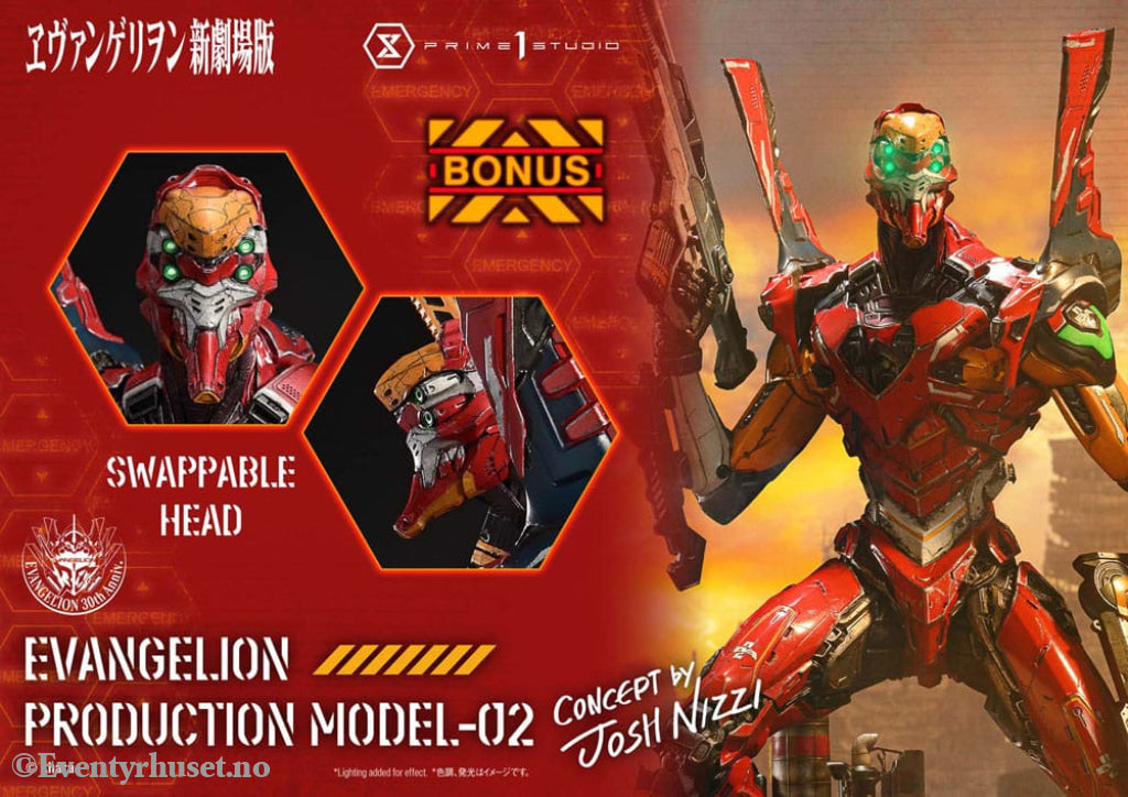 Rebuild of Evangelion Ultimate Diorama Masterline Series Statue Evangelion Production Model-02 (Concept By Josh Nizzi)