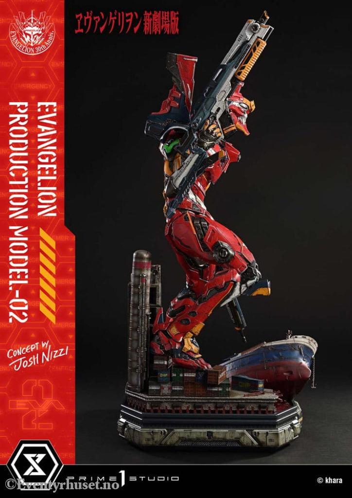 Rebuild of Evangelion Ultimate Diorama Masterline Series Statue Evangelion Production Model-02 (Concept By Josh Nizzi)