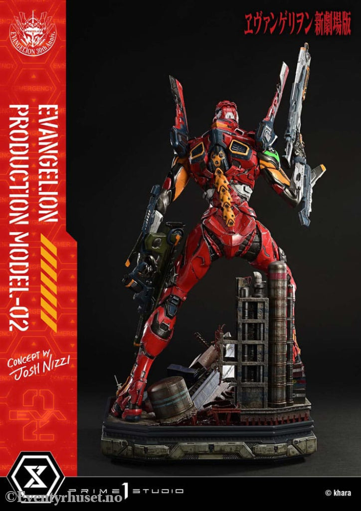 Rebuild of Evangelion Ultimate Diorama Masterline Series Statue Evangelion Production Model-02 (Concept By Josh Nizzi)