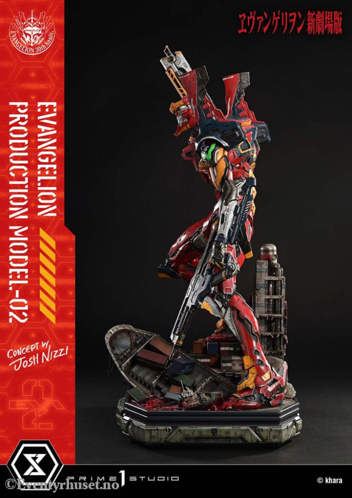 Rebuild of Evangelion Ultimate Diorama Masterline Series Statue Evangelion Production Model-02 (Concept By Josh Nizzi)