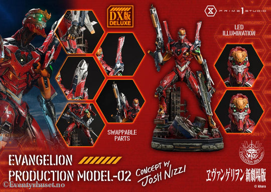 Rebuild of Evangelion Ultimate Diorama Masterline Series Statue Evangelion Production Model-02 (Concept By Josh Nizzi)