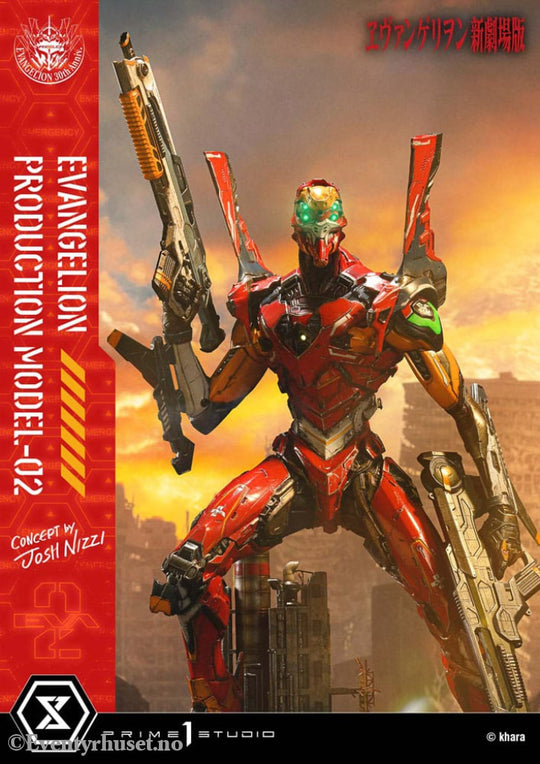 Rebuild of Evangelion Ultimate Diorama Masterline Series Statue Evangelion Production Model-02 (Concept By Josh Nizzi)