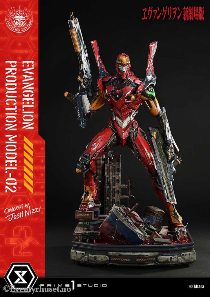 Rebuild of Evangelion Ultimate Diorama Masterline Series Statue Evangelion Production Model-02 (Concept By Josh Nizzi)