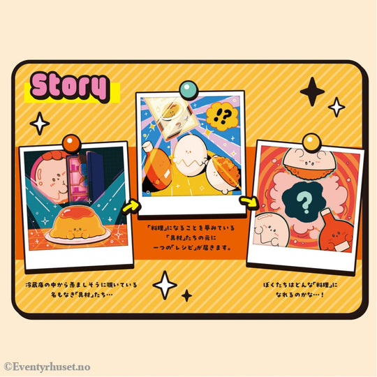 Recipeeez Mini Figure Menu 01 3 cm Assortment (4) Manga & Anime