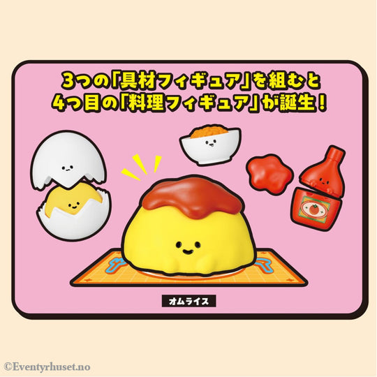 Recipeeez Mini Figure Menu 01 3 cm Assortment (4) Manga & Anime