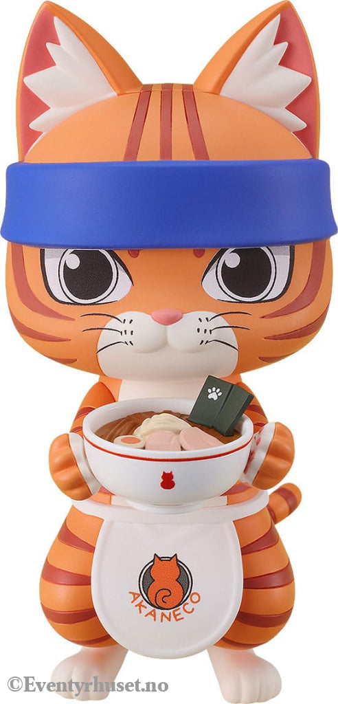Red Cat Ramen Nendoroid Action Figure Bunzo 10 cm Manga & Anime