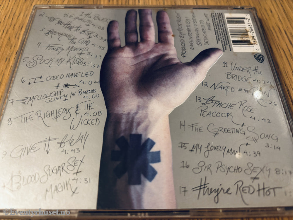 Red Hot Chili Peppers – Blood Sugar Sex Magik (1991). CD.