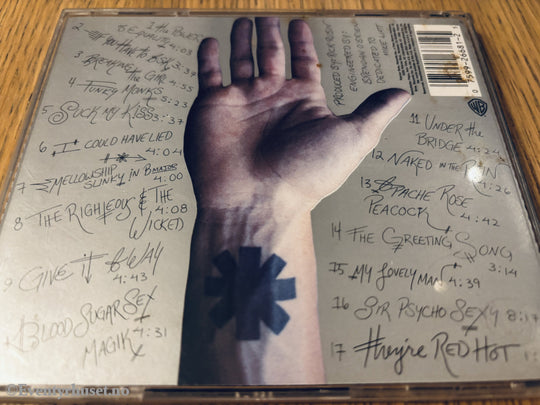 Red Hot Chili Peppers – Blood Sugar Sex Magik (1991). CD.