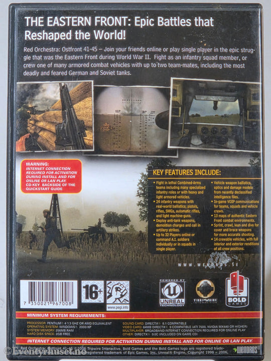 Red Orchestra: Ostfront 41-45. 2006. PC-spill.