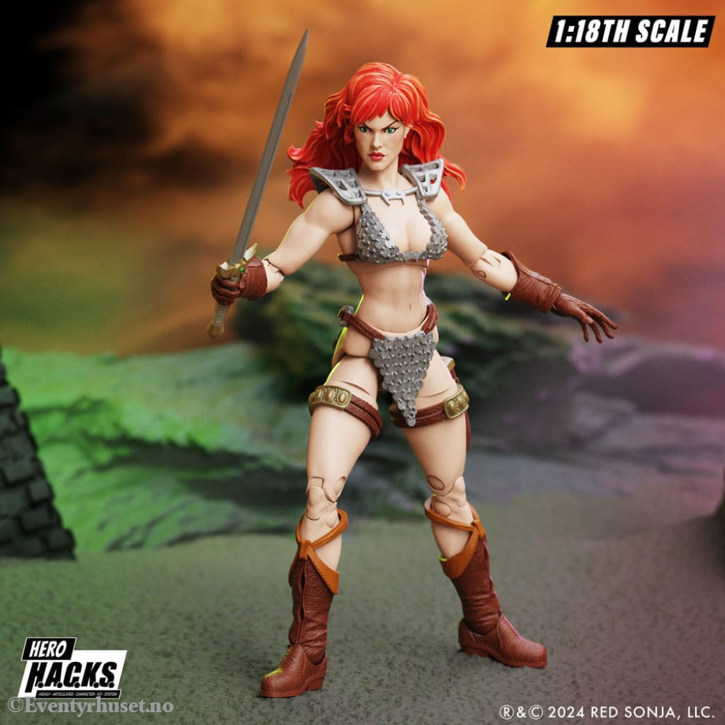 Red Sonja Hero H.A.C.K.S. Action Figure Red Sonja Toys