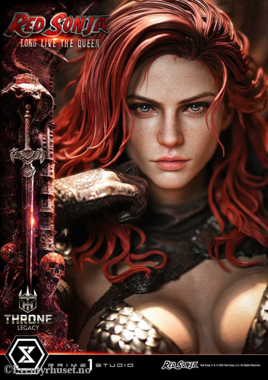 Red Sonja Throne Legacy Collection Statue Statue 1/3 Red Sonja: Long Live the Queen 77 cm Collectibles