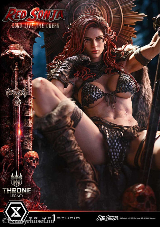 Red Sonja Throne Legacy Collection Statue Statue 1/3 Red Sonja: Long Live the Queen 77 cm Collectibles