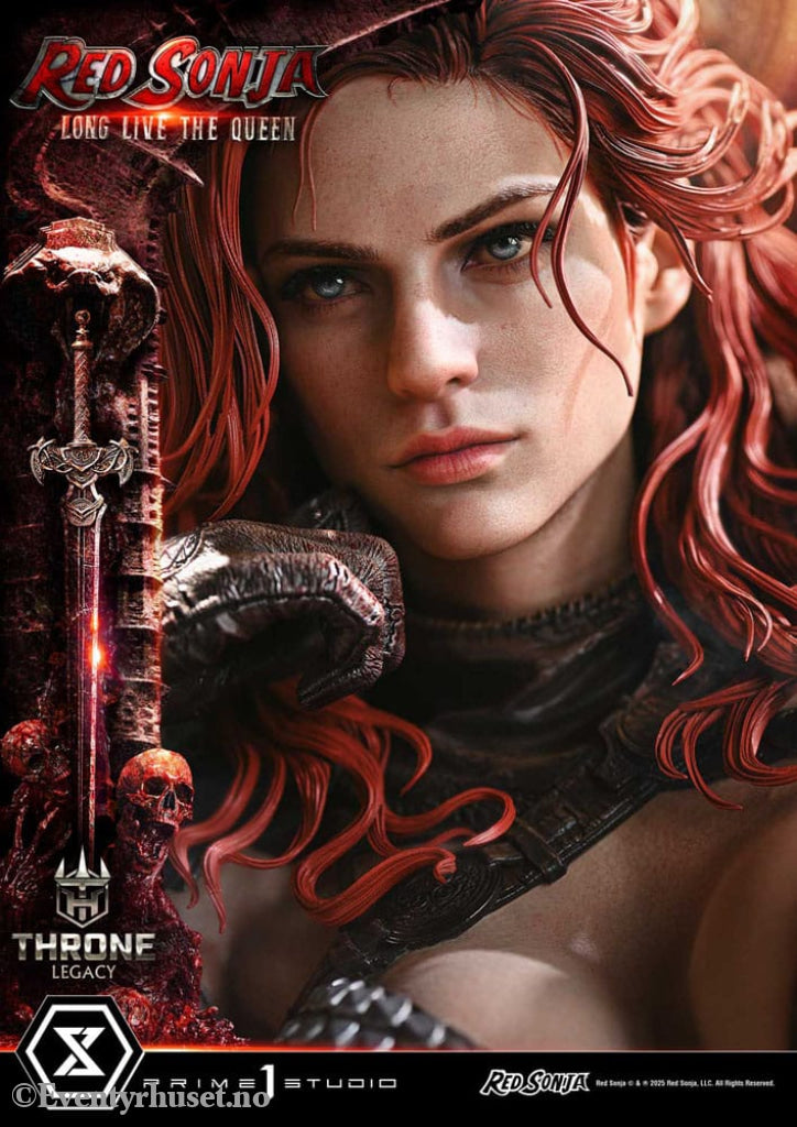 Red Sonja Throne Legacy Collection Statue Statue 1/3 Red Sonja: Long Live the Queen 77 cm Collectibles
