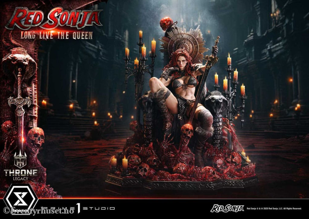 Red Sonja Throne Legacy Collection Statue Statue 1/3 Red Sonja: Long Live the Queen 77 cm Collectibles