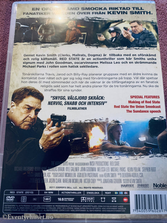 Red State. DVD.