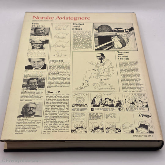 Redaksjon Finn Graff m.fl. 1984. Norske avistegnere. Bok.