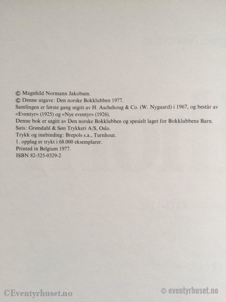 Regine Normann. 1977. Ringelihorn Og Andre Eventyr. Tegninger Av Kaare Espolin Johnson. Eventyrbok