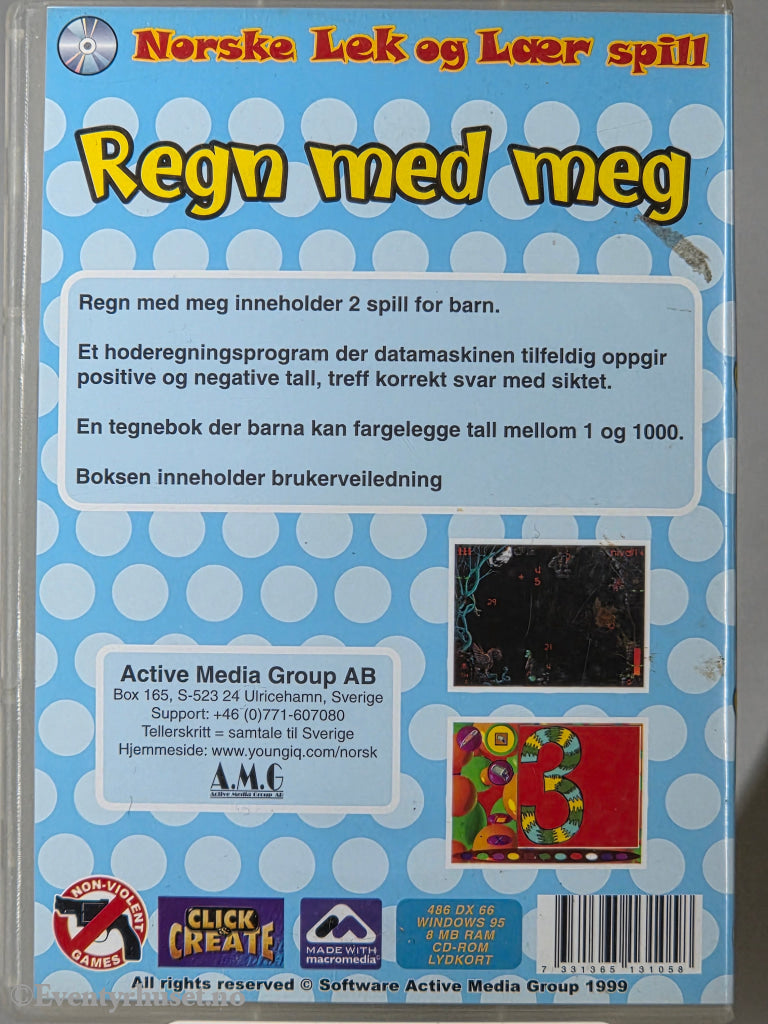 Regn med meg 1+1. 2005. PC-spill.