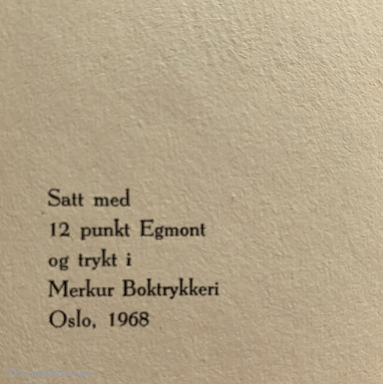 Reidar Brodtkorb. 1968. Tisledevollen. Fortelling
