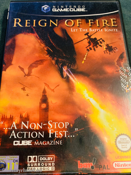 Reign of Fire - Let The Battle Ignite. Gamecube.