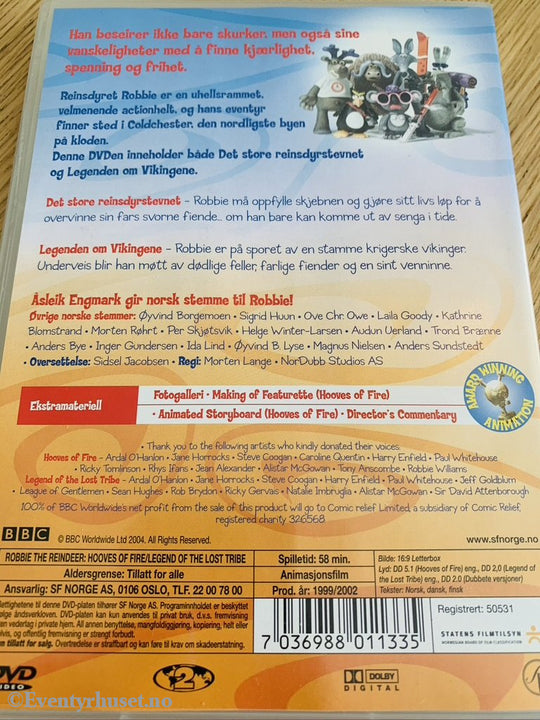 Reinsdyret Robbie - Collector´s Edition. 1999/2002. Dvd. Dvd