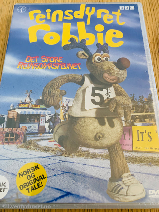 Reinsdyret Robbie - Det Store Reinsdyrstevnet. 2000. Dvd. Ny I Plast! Dvd