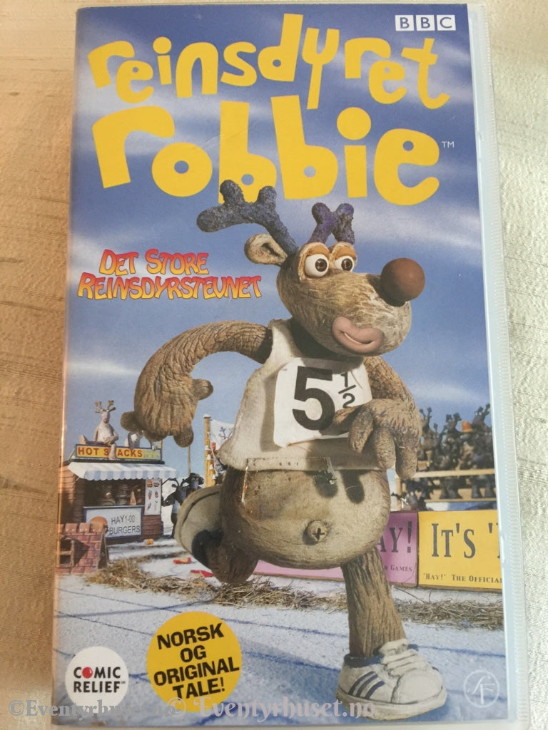 Reinsdyret Robbie. Det Store Reinsdyrstevnet. 2000. Vhs. Vhs