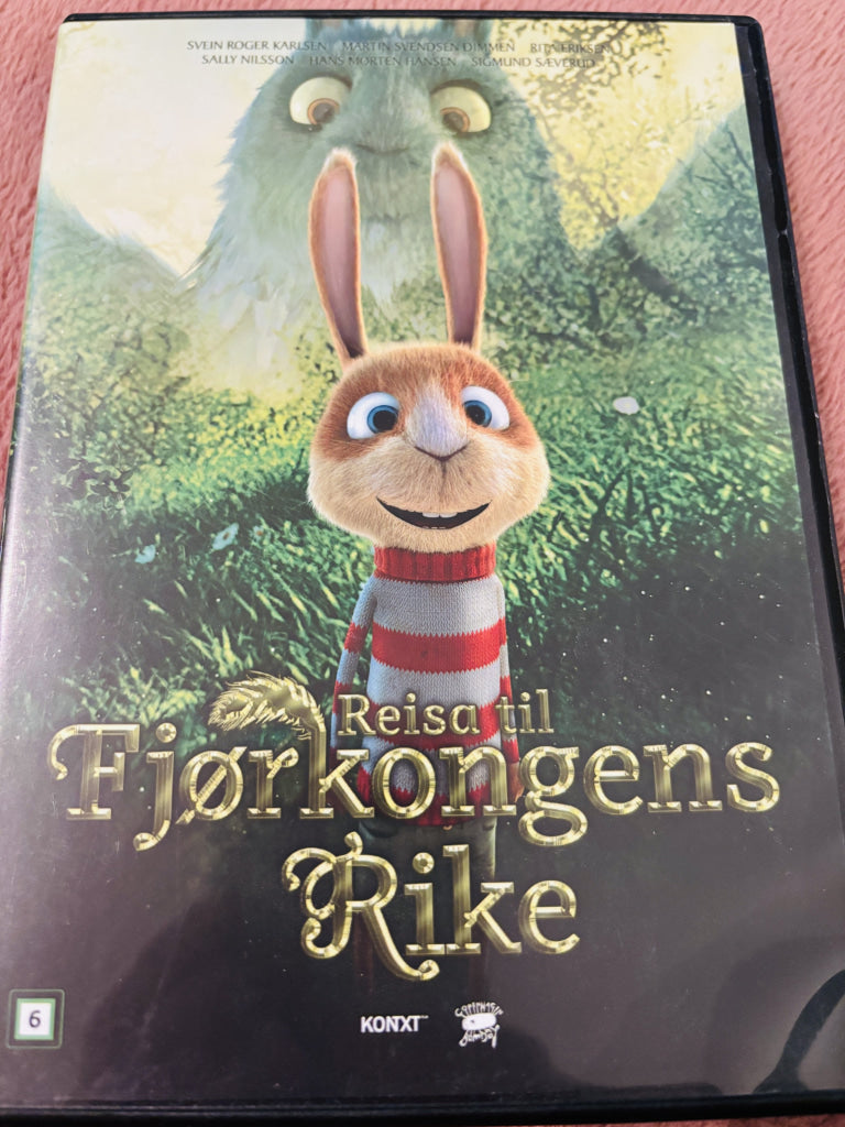 Reisa til Fjørkongens Rike. DVD.