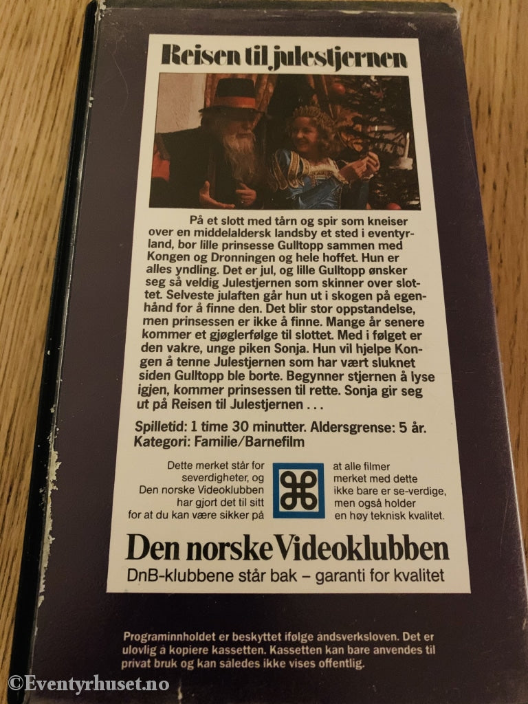 Reisen Til Julestjernen. 1976. Vhs. Vhs