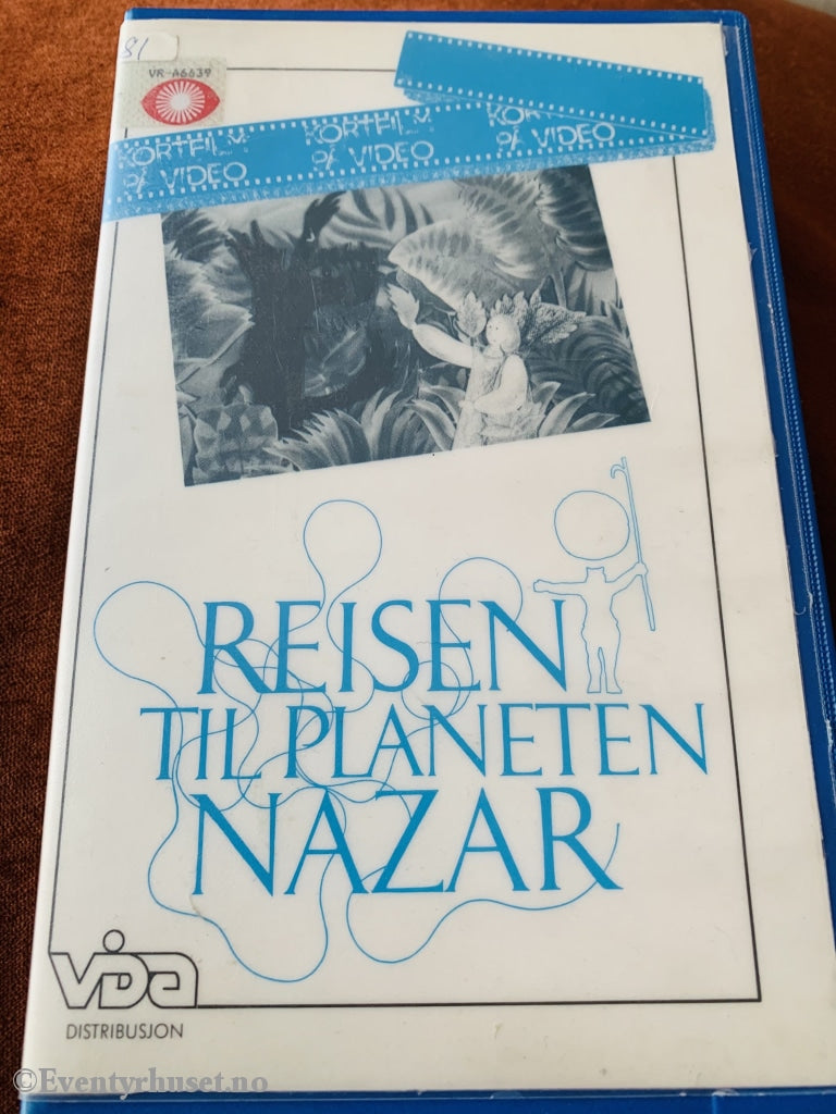 Reisen Til Planeten Nazar. 1986. Vhs Big Box.