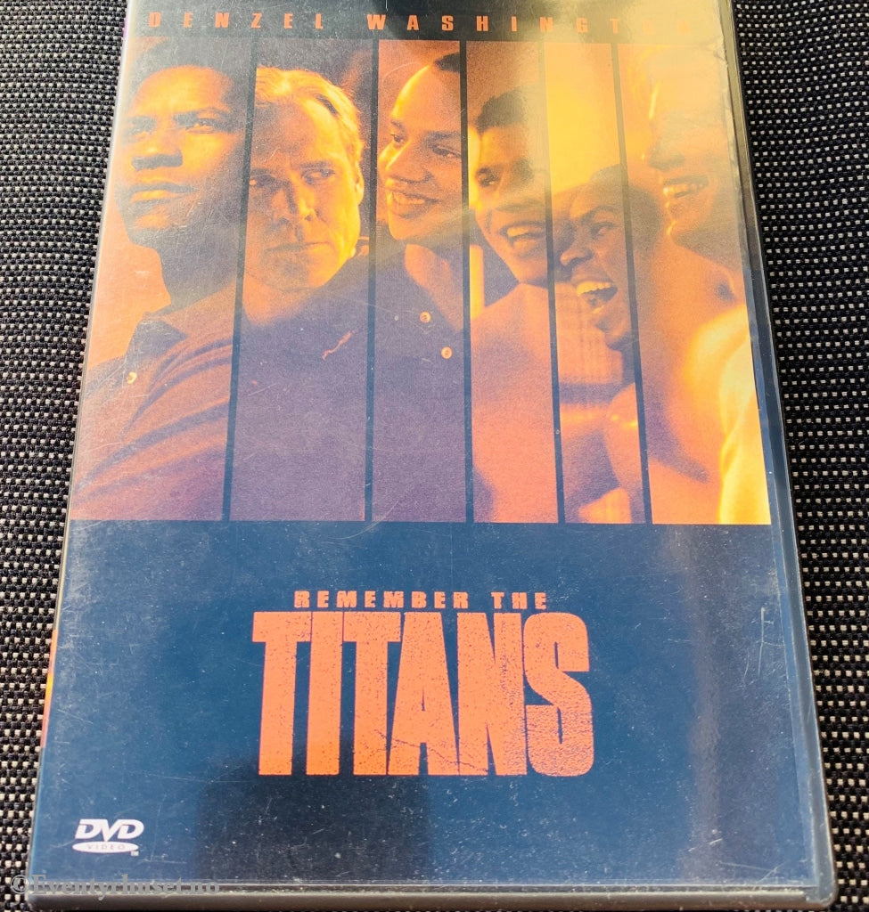 Remember The Titans. 1999. Dvd. Dvd