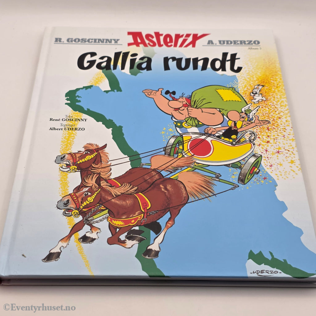 René Goscinny & Albert Uderzo. 1970. Gallia rundt. Bok.