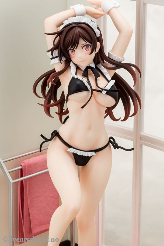 Rent-A-Girlfriend PVC Statue 1/6 Chizuru Mizuhara Maid Bikini ni Okigae 30 cm Adult / Hentai